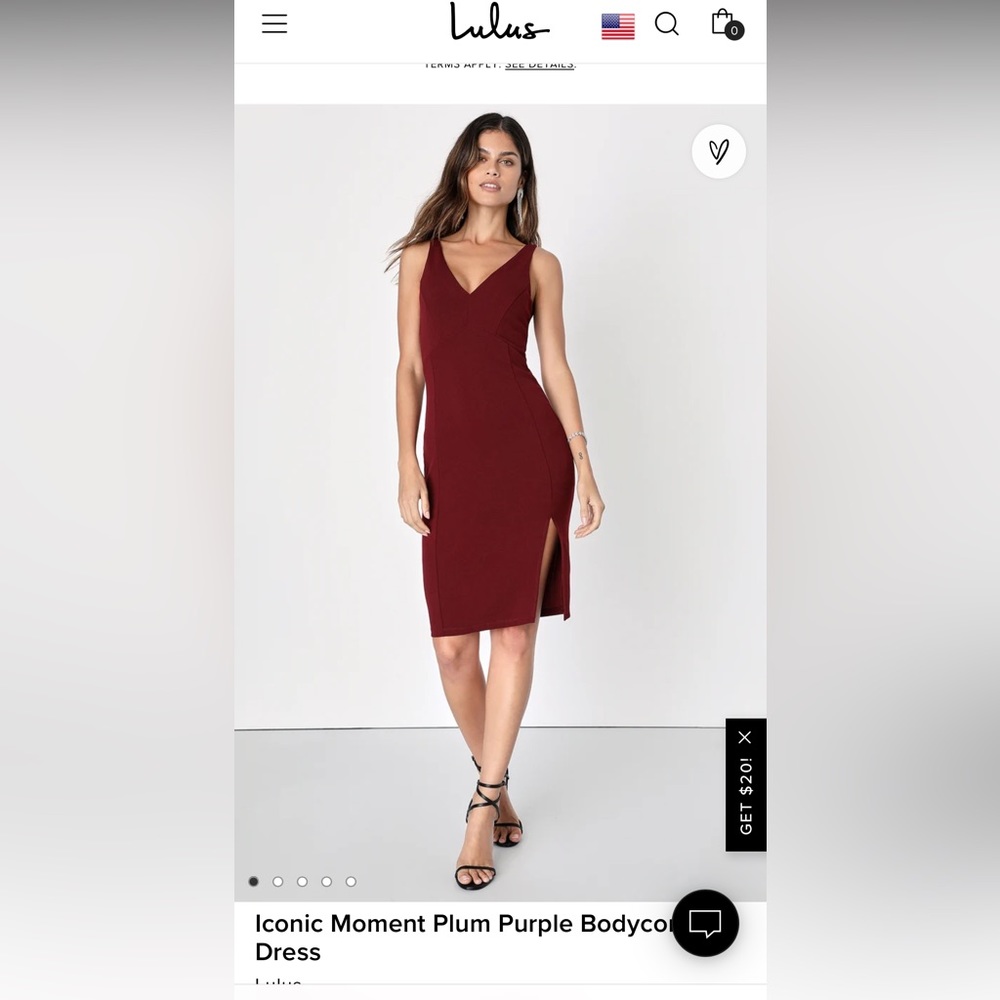 Lulus Plum Bodycon Wedding Guest Dress